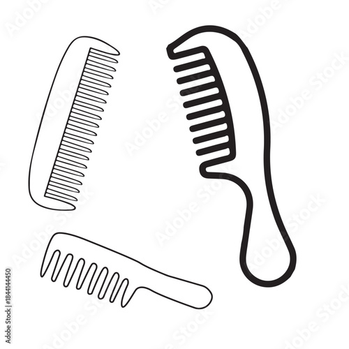 Combs line art