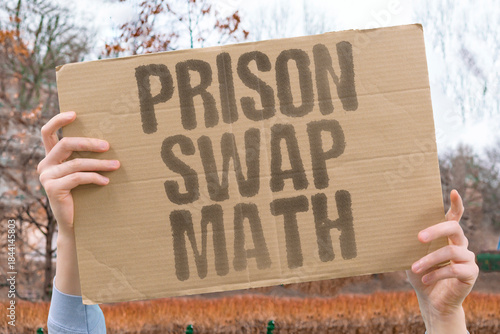 Fotografie "Prison Swap Math" What gets traded when detainees are released? SWAPS
