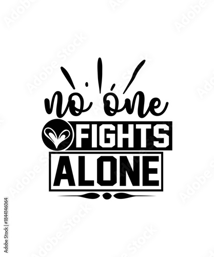 no one fights alone svg