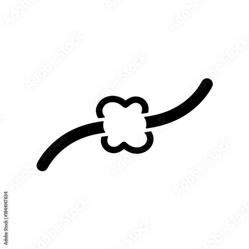 illustration showing a curved vessel with a central shaded area, symbolizing a blood clot obstruction. This visual represents Ischemic Stroke, emphasizing the cause of the most common "brain attack" 