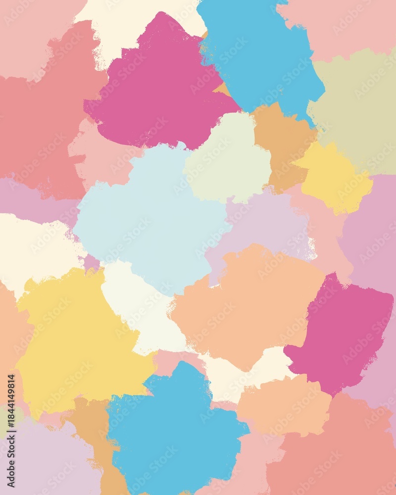 Obraz premium Pastel Colorful Abstract Pattern Background