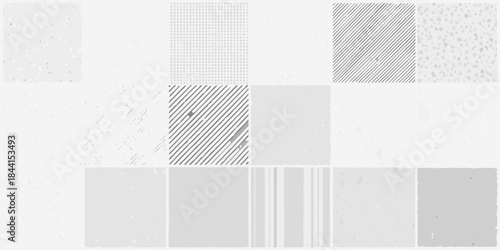 A grid of nine gray squares displaying diverse textural patterns and gradients