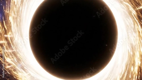 Gravitational lensing around a massive celestial body