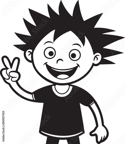 happy smiling boy