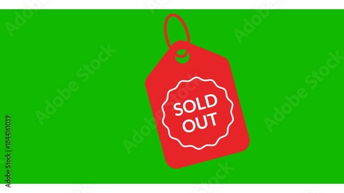 move footage animation label tag icon. move animation sold out icon sticker. sale tag animation. Sold seals icon. Sold out icon tag. Sticker sold out icon