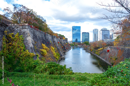 Osaka castle.