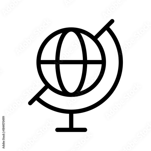 Versatile Globe icon collection for global mapping, international travel, world geography and educational visuals
