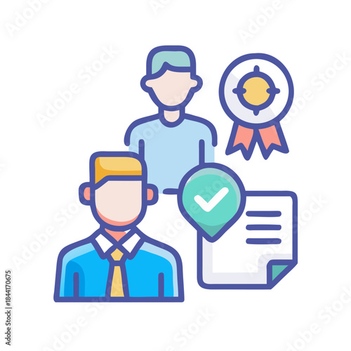 mentor modern style icon
