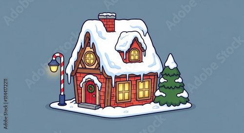 Stylized flat isometric illustration of a vibrant green tree with a strong trunk and spreading branches, representing growth and stability.