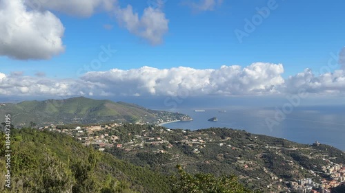 Finale Ligure Italien im November