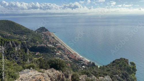 Finale Ligure Italien im November