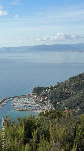 Finale Ligure Italien im November