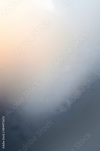 Abstract Frosted Glass Texture with Soft Blurred Color Gradient