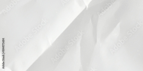 white folded paper sheet background, Crumpled Paper Poster Photo Effect Mockup,blank folded Paper texture pattern