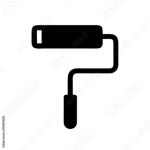 paint roller icon design