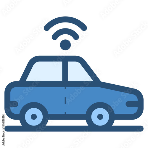 self driving car icon