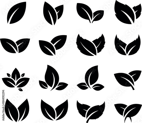 Stencil Cutout Black Number Set for Industrial Military and Abstract Design