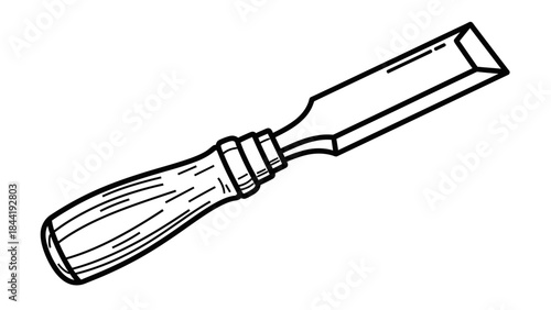kitchen knife vector illustration