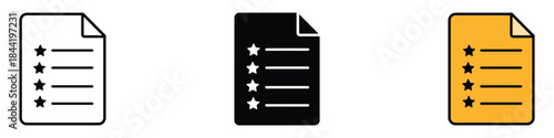 Feedback form icon vector. feedback, ratings, reviews, checklists, important tasks symbol. vector illustration.