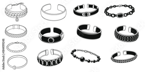 Variety of pipe fitting types and shapes