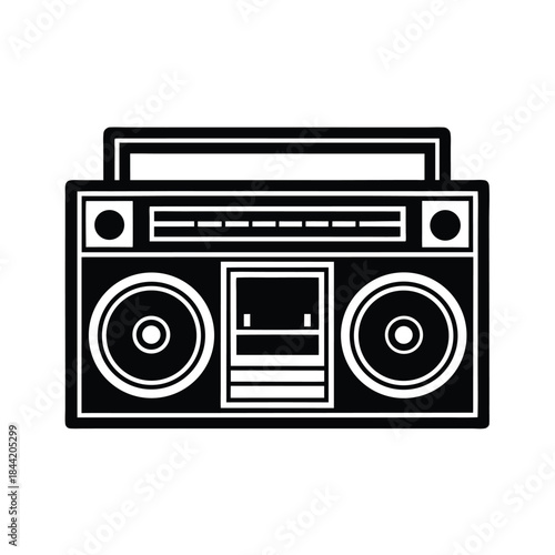 Old Tape Recorder Background Icon