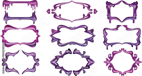 set of vintage frames