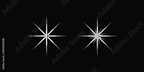 Vector glow effect  fully editable high quality