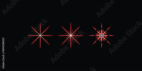 Vector color glow effect  fully editable high quality 