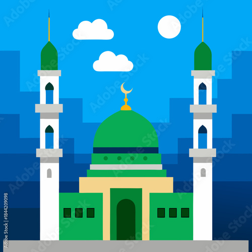 mosque in abu dhabi united arab emirates