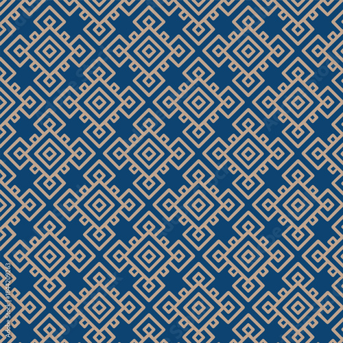 seamless geometric pattern with geometric elements