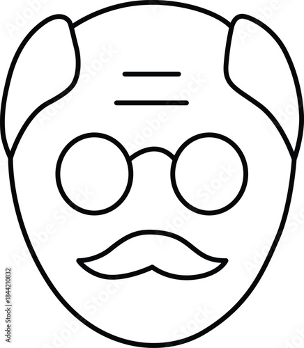 Intellectual owl Vector