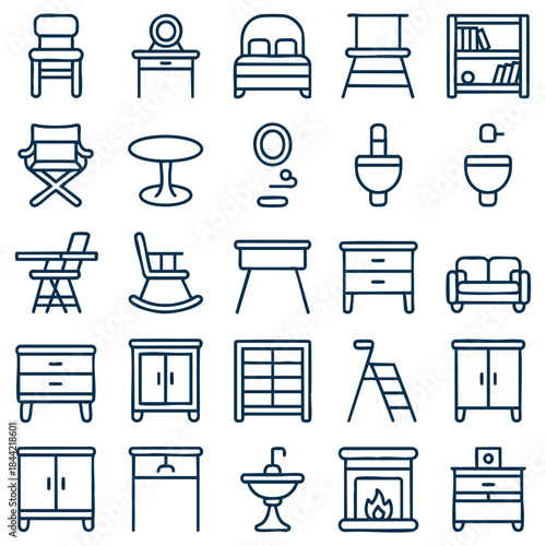 Various furniture and home decor items