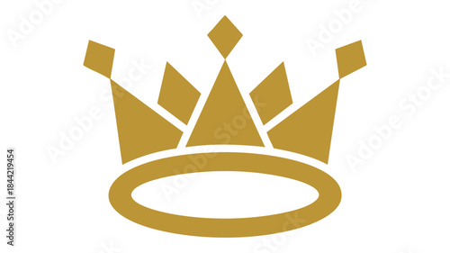 Golden crown illustration Vector
