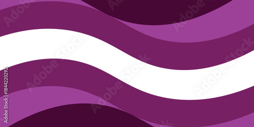 Curved Header and Footer Element, modern design