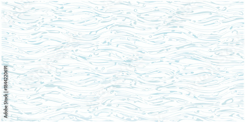 Abstract waves in pale blue create a calming and flowing background texture