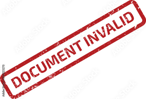 DOCUMENT INVALID