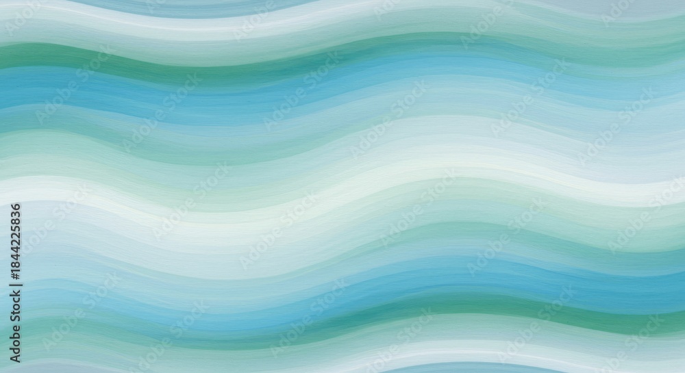 Fototapeta premium Abstract wavy background with soft pastel colors