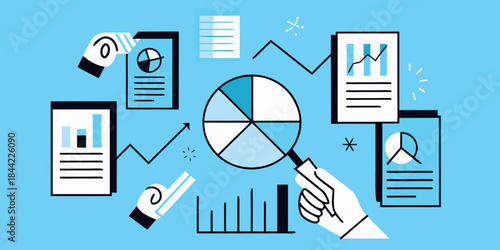Data analysis and visualization charts graphs and insights revealed