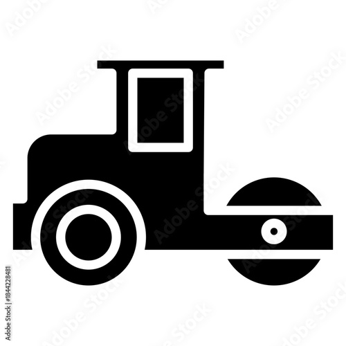 Compactor Glyph Icon