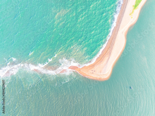 Beautiful coastal scenery of Yudaibeach in Boao, Qiongzhong, Hainan.