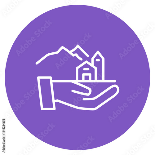 Travel Insurance icon vector image. Can be used for Adventure.