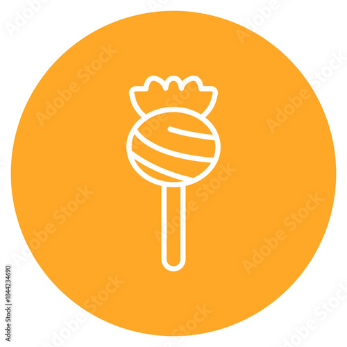 Candy icon vector image. Can be used for Nutrition.