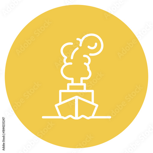 Steamer icon vector image. Can be used for Laundry.