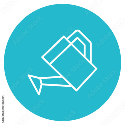 Watering icon vector image. Can be used for Laundry.