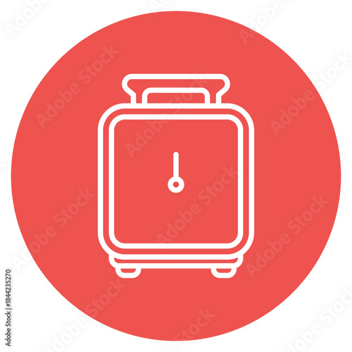 Weighting Machine icon vector image. Can be used for Laundry.