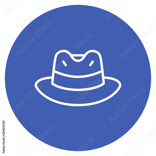 Hat icon vector image. Can be used for Trekking.