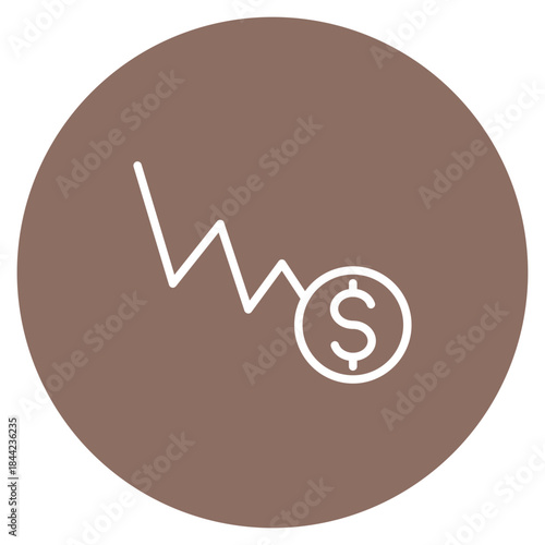 Bankruptcy icon vector image. Can be used for Homeless.