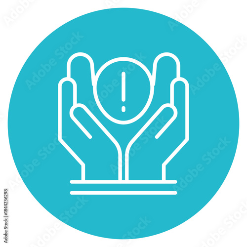 Crisis icon vector image. Can be used for Homeless.