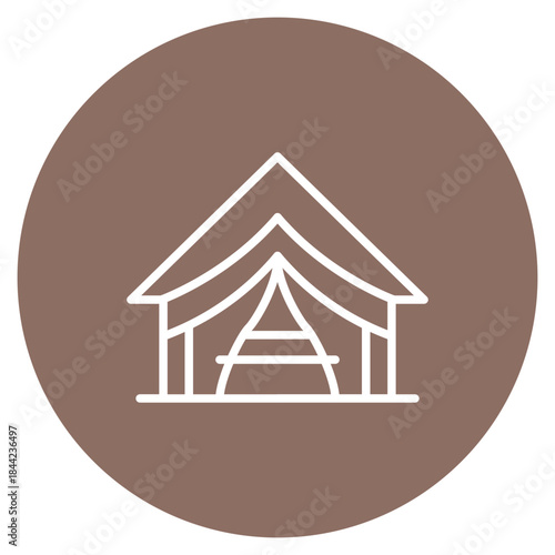 Shelter icon vector image. Can be used for Homeless.