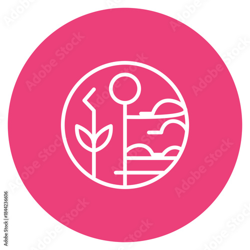 Golf icon vector image. Can be used for Golf.